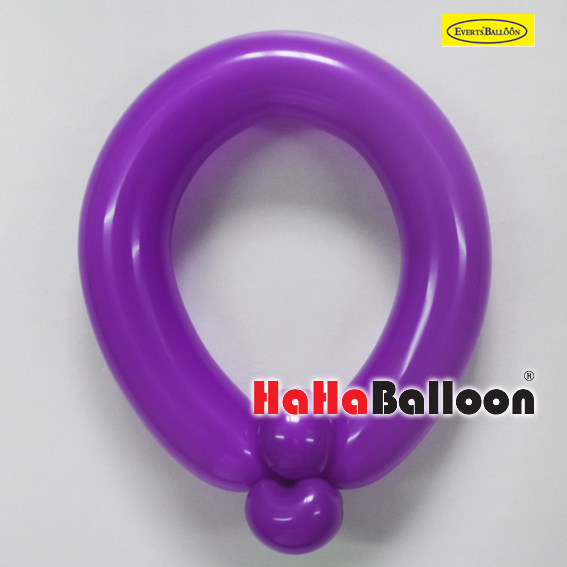 长条魔术气球160标准紫色100个/包