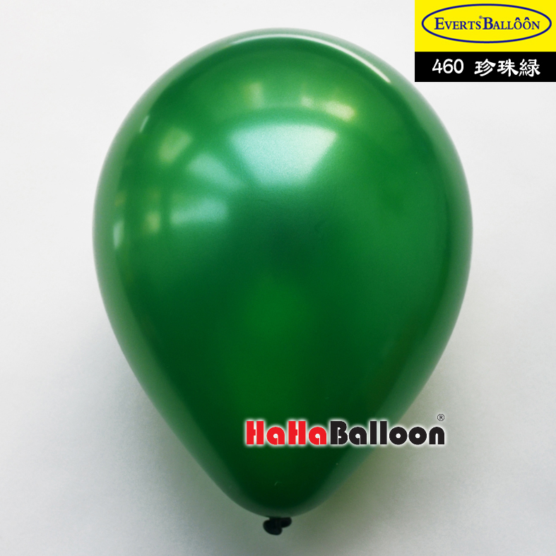 圆形气球10寸珠光绿色100个/包