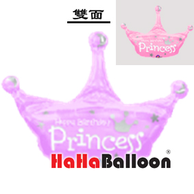 美国Anagram进口铝箔铝膜气球大号公主皇冠（双面）