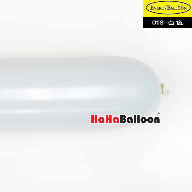 长条魔术气球360白色100个/包