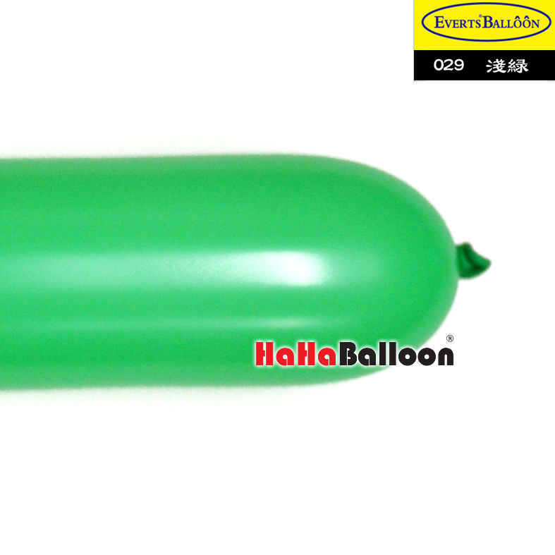 长条魔术气球360浅绿色100个/包