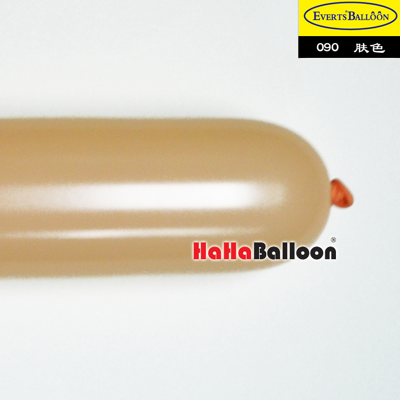 长条魔术气球360肤色100个/包