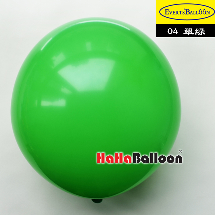圆形气球36寸标准翠绿色1个