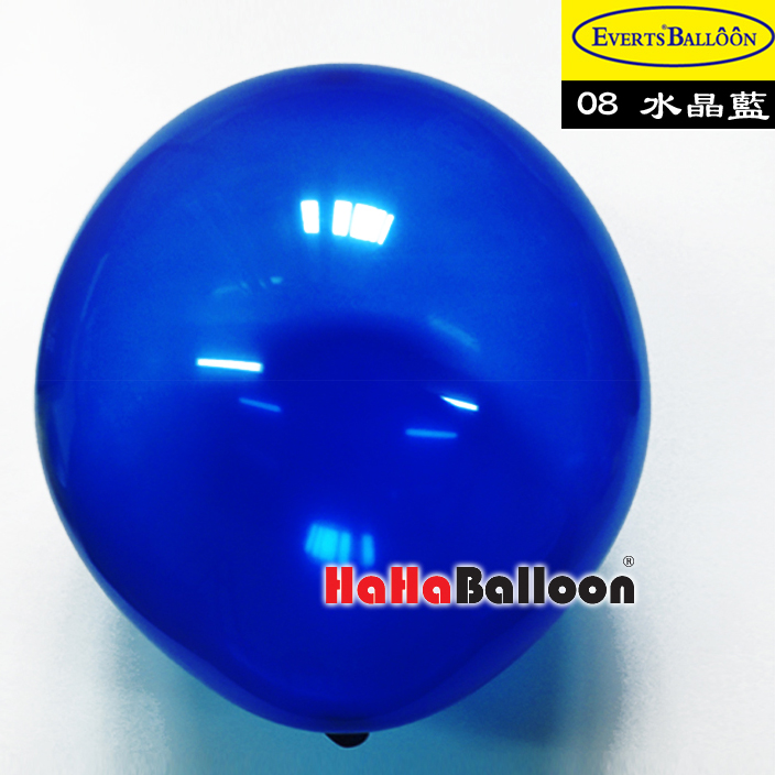 圆形气球36寸水晶蓝色1个