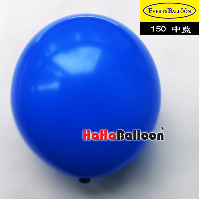 圆形气球36寸标准中蓝色1个