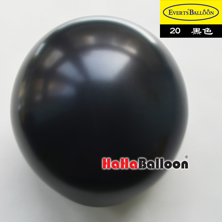 圆形气球36寸标准黑色1个