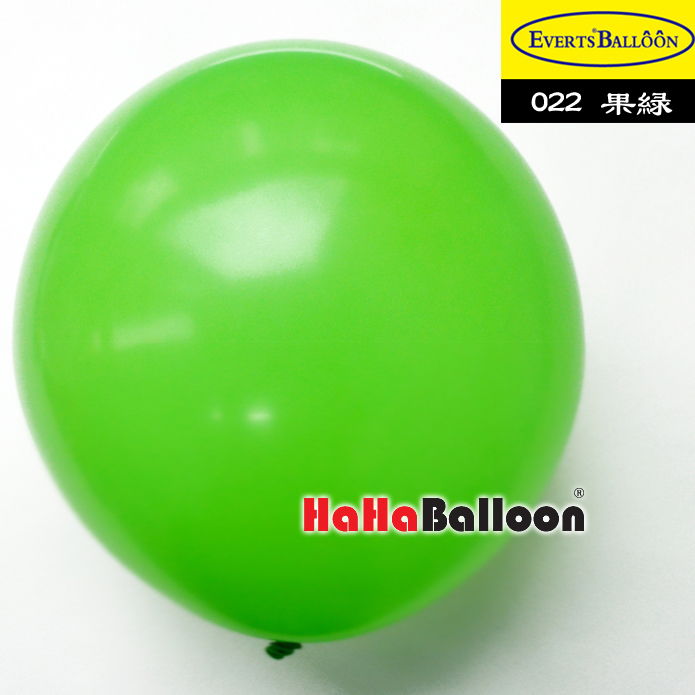 圆形气球36寸标准苹果绿色1个