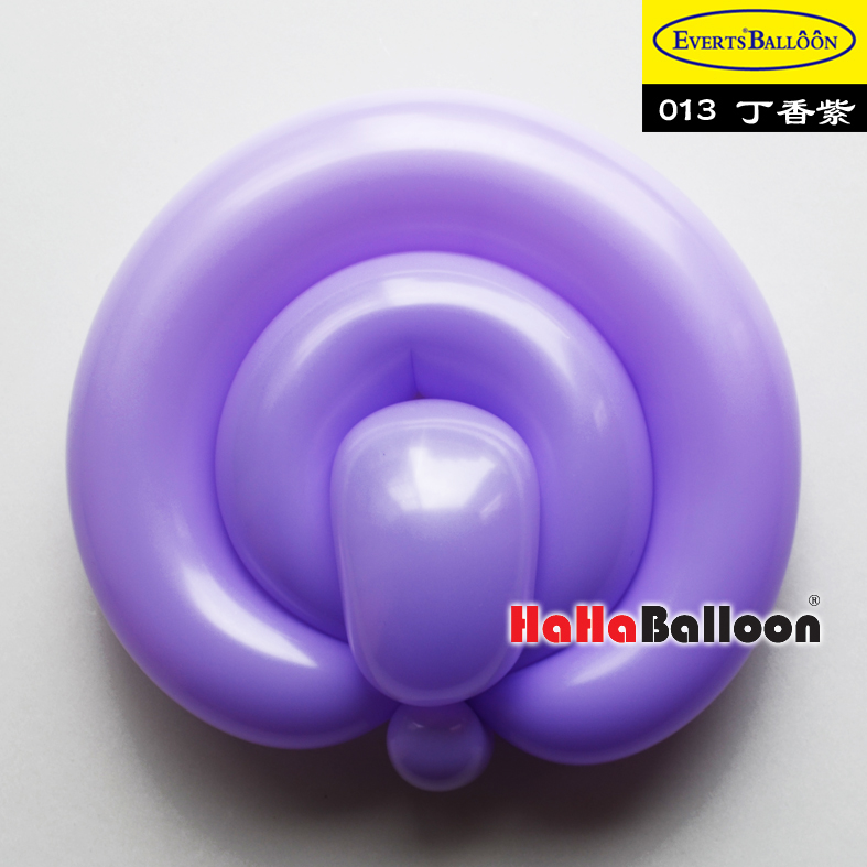 长条魔术气球260标准丁香紫色100个/包