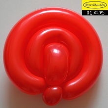 长条魔术气球260标准红色100个/包