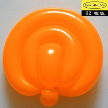 长条魔术气球260标准橙色100个/包