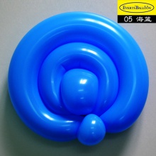 长条魔术气球260标准海蓝色100个/包