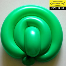 长条魔术气球260标准浅绿色100个/包