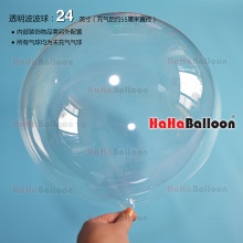 透明波波球耐久球正圆形24寸50厘米