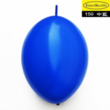 针尾巴气球12寸标准中蓝色100个/包
