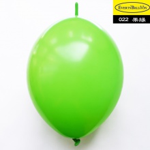 针尾巴气球12寸标准苹果绿色100个/包