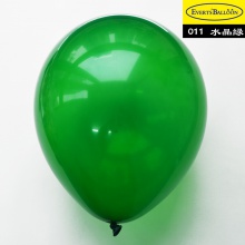 圆形气球16寸水晶绿色50个/包