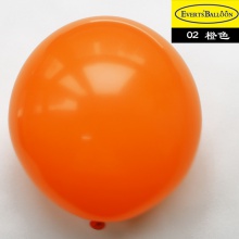 圆形气球36寸标准橙色/橘色1个