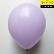 圆形气球10寸标准浅紫色100个/包