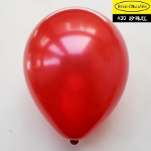 圆形气球10寸珠光红色100个/包