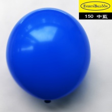 圆形气球24寸标准中蓝色1个
