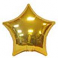 美国Anagram铝箔铝膜光版18寸五角星形金色