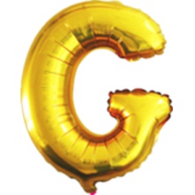 铝箔铝膜小号金色字母G