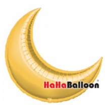 光版铝箔铝膜气球28寸月亮金色