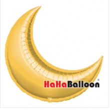 光版铝箔铝膜气球35寸月亮金色