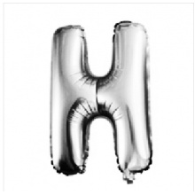 铝箔铝膜中号银色字母H
