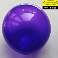 圆形气球24寸水晶紫色1个