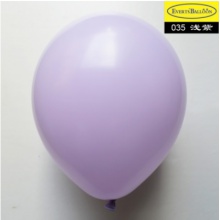 圆形气球5寸标准浅紫色100个/包