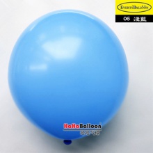圆形气球36寸标准浅蓝色1个