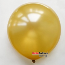圆形气球36寸珠光金色1个