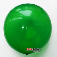圆形气球24寸水晶绿色1个