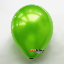 圆形气球12寸珠光苹果绿色100个/包