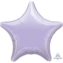 美国Anagram铝箔铝膜光版18寸五角星形浅紫色
