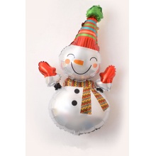 铝箔铝膜气球大号圣诞节微笑雪人