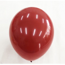 圆形气球12寸石榴红色50个/包(套球）