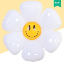 铝箔铝膜气球大号白色雏菊