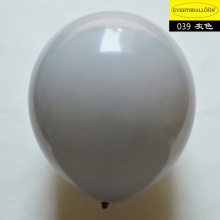 圆形气球12寸标准灰色100个/包