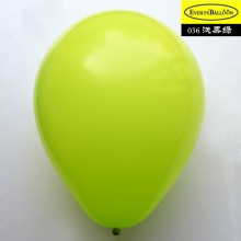 圆形气球10寸标准浅果绿色100个/包